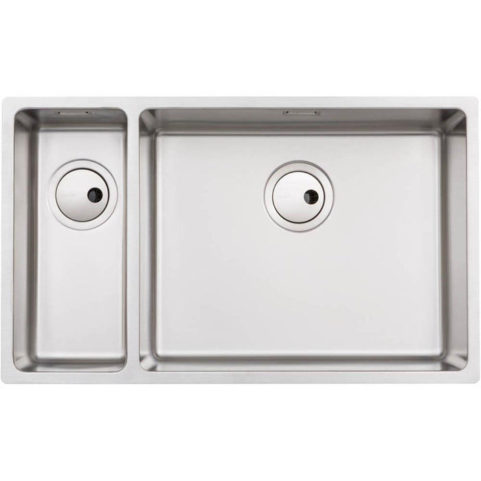 Abode Matrix R15 Large 1.5 Bowel Undermount/Inset Sink - Stainless Steel - Unbeatable Bathrooms