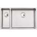 Abode Matrix R15 Large 1.5 Bowel Undermount/Inset Sink - Stainless Steel - Unbeatable Bathrooms