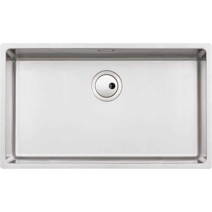 Abode Matrix R15 XL 1 Bowl Undermount/Inset Sink - Stainless Steel - Unbeatable Bathrooms