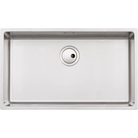 Abode Matrix R15 XL 1 Bowl Undermount/Inset Sink - Stainless Steel - Unbeatable Bathrooms