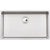 Abode Matrix R15 XL 1 Bowl Undermount/Inset Sink - Stainless Steel - Unbeatable Bathrooms