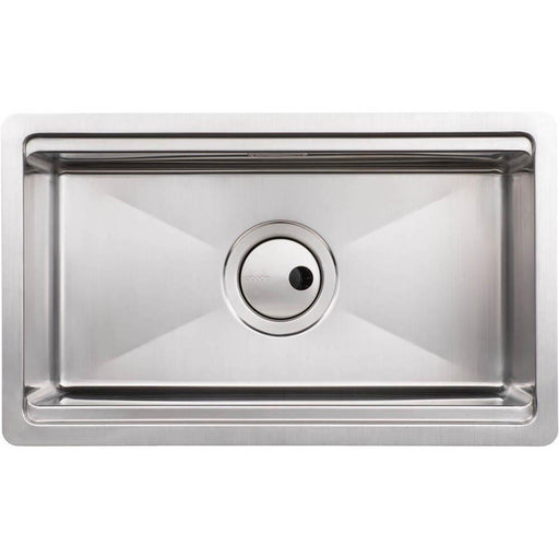 Abode Studio 1 Bowel Undermount Sink - Stainless Steel - Unbeatable Bathrooms