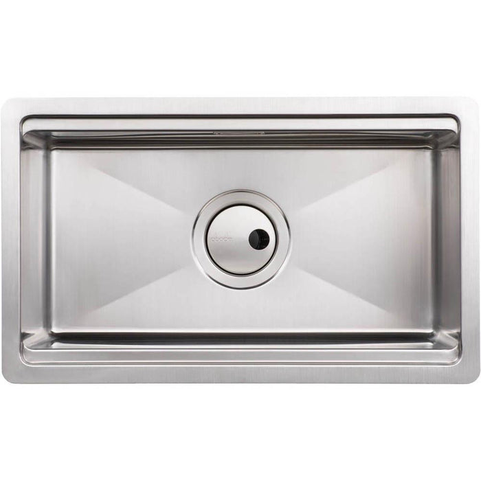 Abode Studio 1 Bowel Undermount Sink - Stainless Steel - Unbeatable Bathrooms