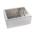 Abode Belfast 1 Bowel Undermount Sink - Stainless Steel - Unbeatable Bathrooms