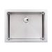 Abode Belfast 1 Bowel Undermount Sink - Stainless Steel - Unbeatable Bathrooms