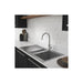 Abode Verve 1.5 Bowel & Drainer Inset Sink - Stainless Steel - Unbeatable Bathrooms