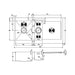Abode Verve 1.5 Bowel & Drainer Inset Sink - Stainless Steel - Unbeatable Bathrooms