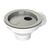 Abode Orbit Strainer Short Bolt Sink Waste - Unbeatable Bathrooms
