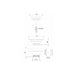 Abode Orbit Strainer Long Bolt Sink Waste - Unbeatable Bathrooms