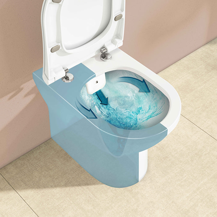 Vitra Integra Aquacare Back-to-Wall Shower Bidet Toilet