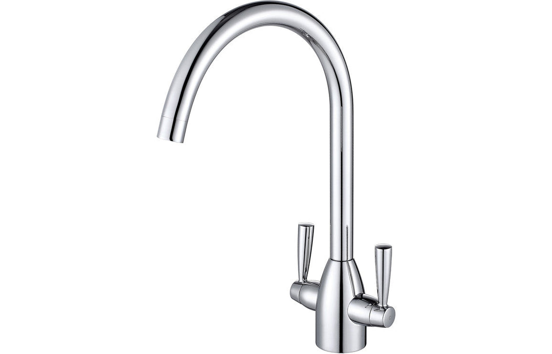 Prima Chelsea Dual Lever Mixer Tap - Chrome - Unbeatable Bathrooms