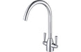 Prima Chelsea Dual Lever Mixer Tap - Chrome - Unbeatable Bathrooms