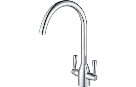 Prima Chelsea Dual Lever Mixer Tap - Chrome - Unbeatable Bathrooms