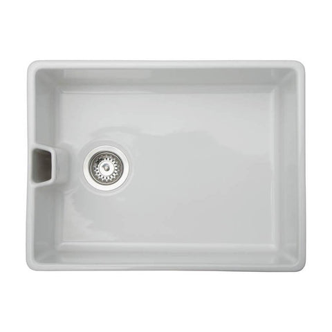 Prima 1B Belfast White Fire Clay Sink - Unbeatable Bathrooms