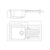 Prima 1B 1D White Reversible Inset Ceramic Sink - Unbeatable Bathrooms