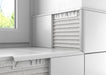 Bliss PVC Round edge White 12mm Tile Trim ( x 100 Items ) - Unbeatable Bathrooms