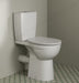Ideal Standard Eurovit+ Close Coupled Raised Height Toilet Pan with 6/4L Cistern & Soft Close Seat - Unbeatable Bathrooms