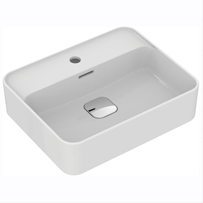 Ideal Standard Strada II Rectangular Vessel Washbasin And Integral Clicker Waste - Unbeatable Bathrooms