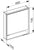 Keuco Royal Lumos Mirror Cabinet with LED Lighting and Shelf 650mm 14301171231 - Unbeatable Bathrooms