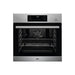 AEG BPK355020M Built In Single Electric Oven with SteamBake - Stainless Steel - Unbeatable Bathrooms
