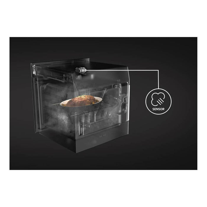 AEG BSK999330T Built In Single Electric Oven with Steamify - Matt Black - Unbeatable Bathrooms