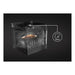 AEG BSK999330T Built In Single Electric Oven with Steamify - Matt Black - Unbeatable Bathrooms