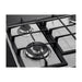 AEG HGB64420YM 60cm Gas Hob - Stainless Steel - Unbeatable Bathrooms