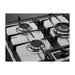 AEG HGB75420YM 75cm Gas Hob - Stainless Steel - Unbeatable Bathrooms