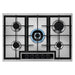 AEG HGB75420YM 75cm Gas Hob - Stainless Steel - Unbeatable Bathrooms