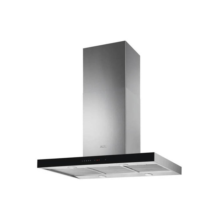 AEG DIE5961HG 90cm Box Island Hood - Stainless Steel - Unbeatable Bathrooms