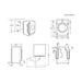 AEG L7FE7261BI Built In 7kg 1200rpm Washing Machine - White - Unbeatable Bathrooms