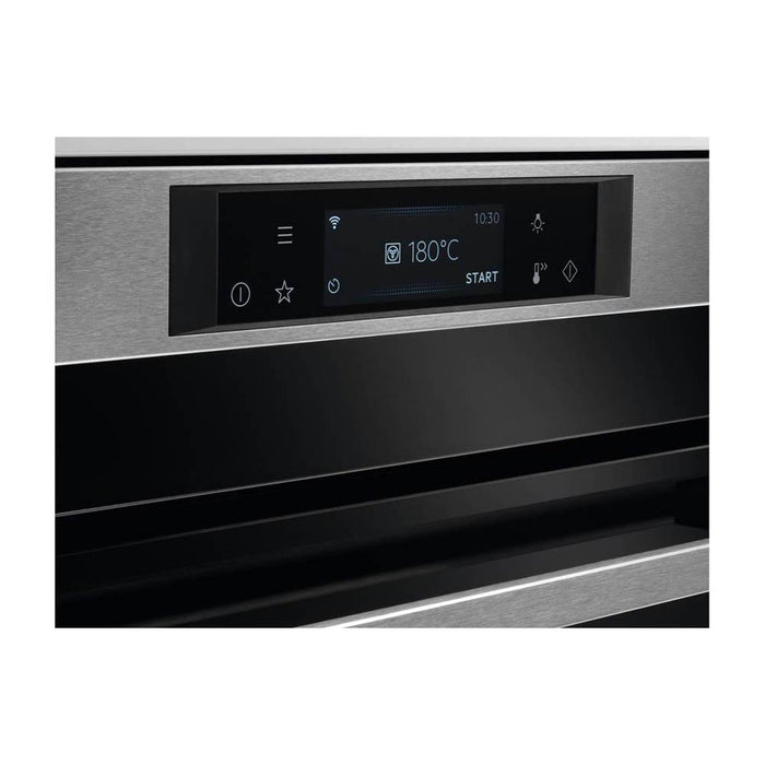 AEG KMK768080M Built In Compact Combi Microwave - Stainless Steel - Unbeatable Bathrooms