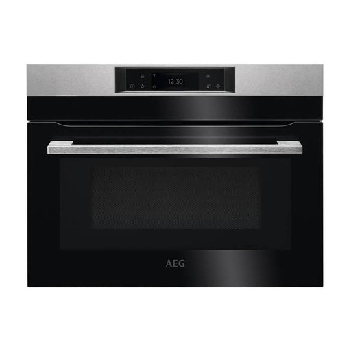 AEG KMK768080M Built In Compact Combi Microwave - Stainless Steel - Unbeatable Bathrooms
