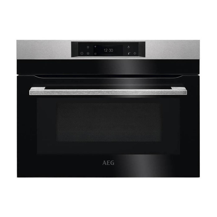 AEG KMK768080M Built In Compact Combi Microwave - Stainless Steel - Unbeatable Bathrooms