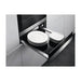 AEG KDK911424M 14cm Warming Drawer - Black Glass & Stainless Steel - Unbeatable Bathrooms
