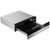 AEG KDK911424M 14cm Warming Drawer - Black Glass & Stainless Steel - Unbeatable Bathrooms