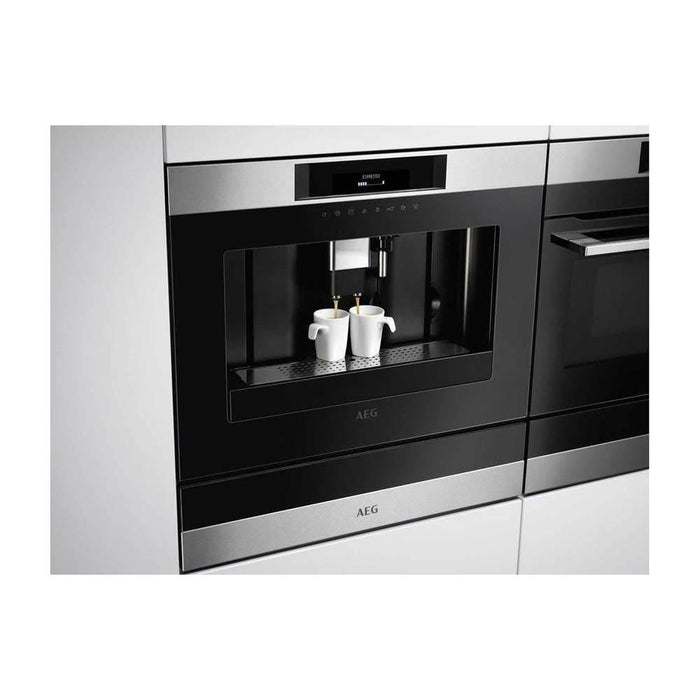 AEG KKK884500M Fully Automatic Coffee Machine - Stainless Steel - Unbeatable Bathrooms