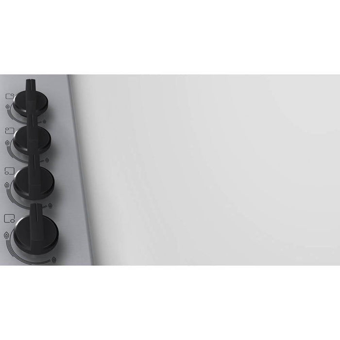 Bosch PBP6B5B80 Brushed Steel 60cm Gas Hob - Unbeatable Bathrooms