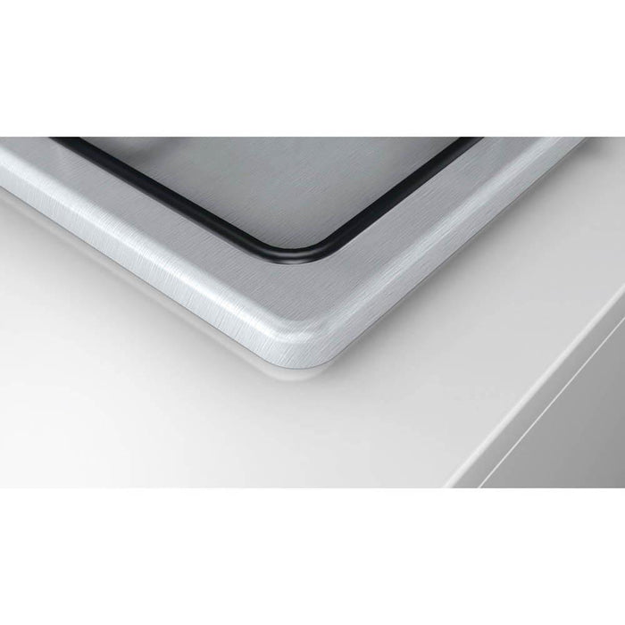 Bosch PBP6B5B80 Brushed Steel 60cm Gas Hob - Unbeatable Bathrooms
