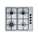 Bosch PBP6B5B80 Brushed Steel 60cm Gas Hob - Unbeatable Bathrooms