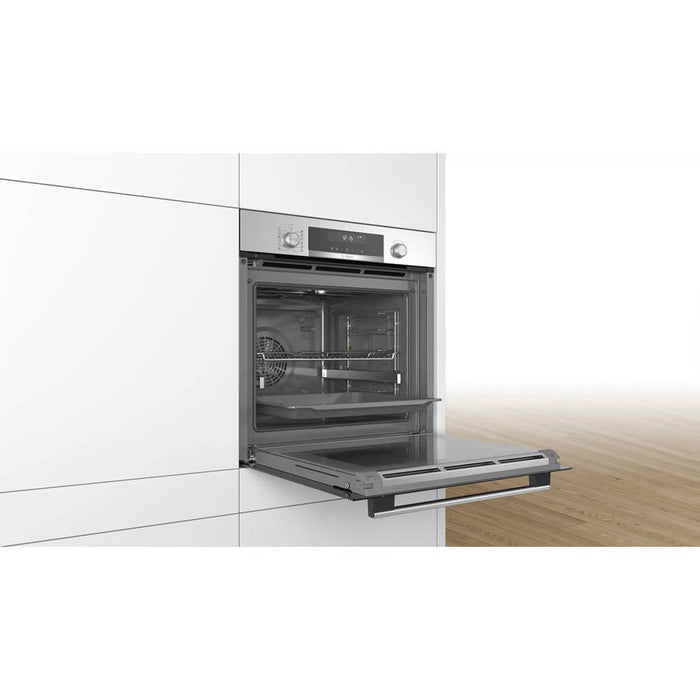 Bosch Serie 6 HBA5780S6B Built In Stainless Steel Single Pytolytic Oven - Unbeatable Bathrooms