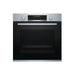Bosch Serie 6 HBG5585S6B Built In Stainless Steel Single Electric Oven - Unbeatable Bathrooms