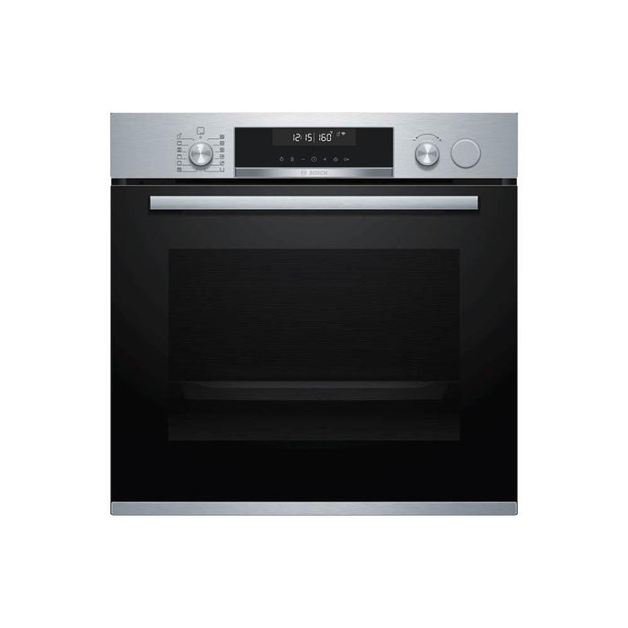 Bosch Serie 6 HRS538BS6B Built In Stainless Steel Single Electric Oven With Steam - Unbeatable Bathrooms