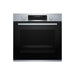 Bosch Serie 6 HRS538BS6B Built In Stainless Steel Single Electric Oven With Steam - Unbeatable Bathrooms
