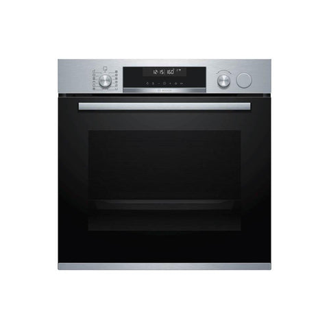 Bosch Serie 6 HRS538BS6B Built In Stainless Steel Single Electric Oven With Steam - Unbeatable Bathrooms