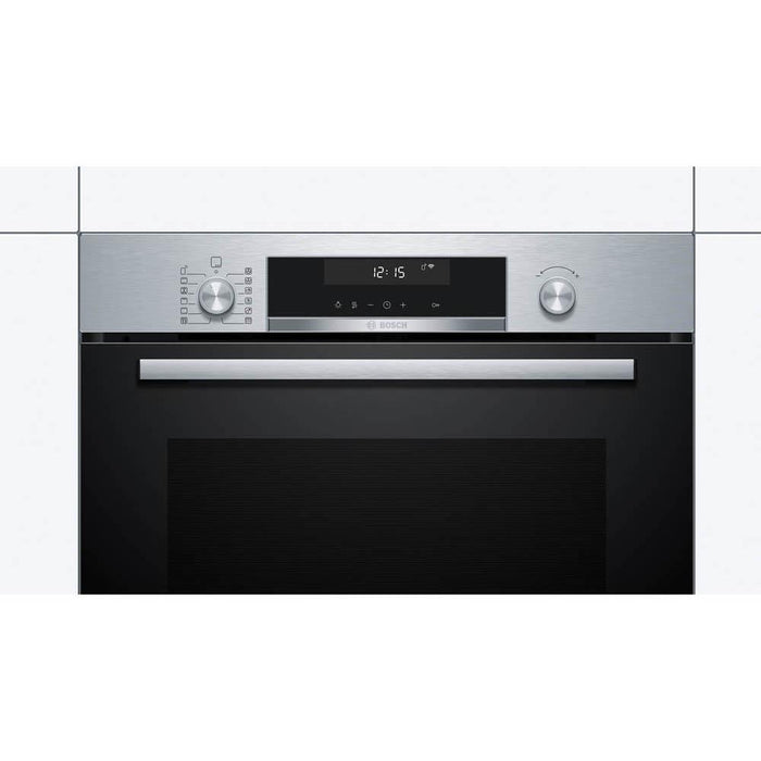 Bosch Serie 6 HBG5785S6B Built In Stainless Steel Single Pyrolytic Oven - Unbeatable Bathrooms