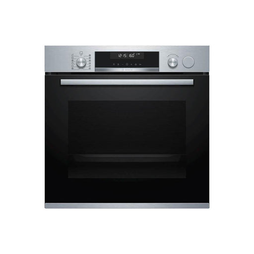 Bosch Serie 6 HRS578BS6B Built In Stainless Steel Single Pyrolytic Oven With Steam - Unbeatable Bathrooms