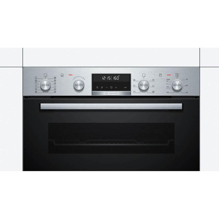 Bosch Serie 6 MBA5785S6B Stainless Steel Built In Double Pyrolytic Oven - Unbeatable Bathrooms