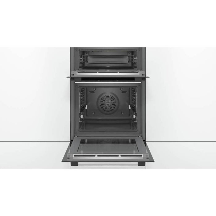 Bosch Serie 6 MBA5785S6B Stainless Steel Built In Double Pyrolytic Oven - Unbeatable Bathrooms