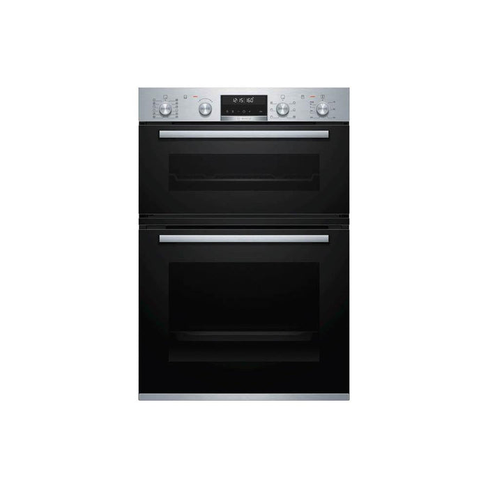 Bosch Serie 6 MBA5785S6B Stainless Steel Built In Double Pyrolytic Oven - Unbeatable Bathrooms